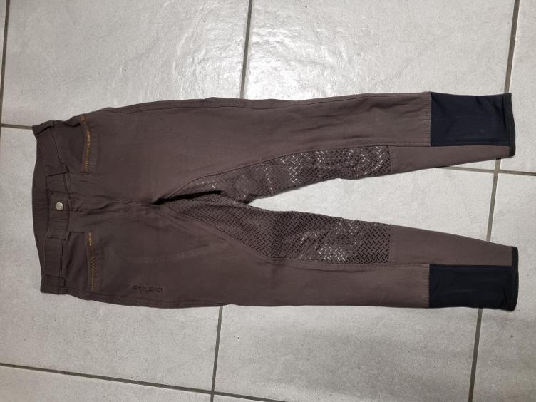 Secondhand-Artikel | Reithose Silikon Vollbesatz Gr. 164