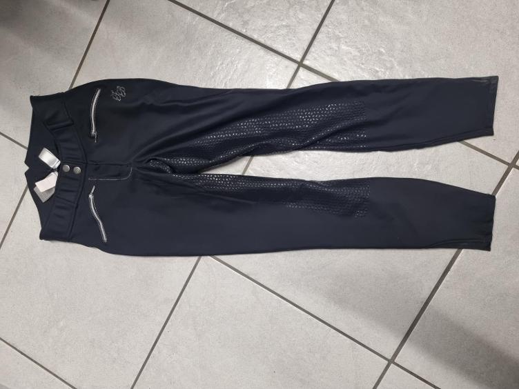 Secondhand-Artikel | Winter-Reithosen Silikon Vollbesatz Gr. 38