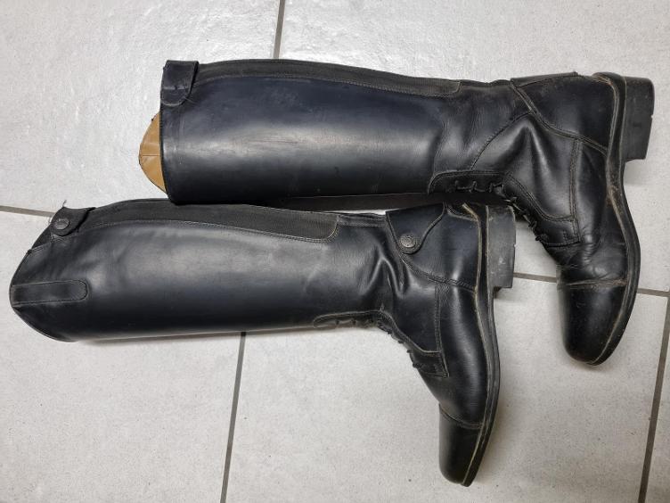 Secondhand-Artikel | Leder-Reitstiefel Gr. 40