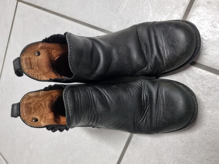 Secondhand-Artikel | Stiefelette Leder Gr. 33