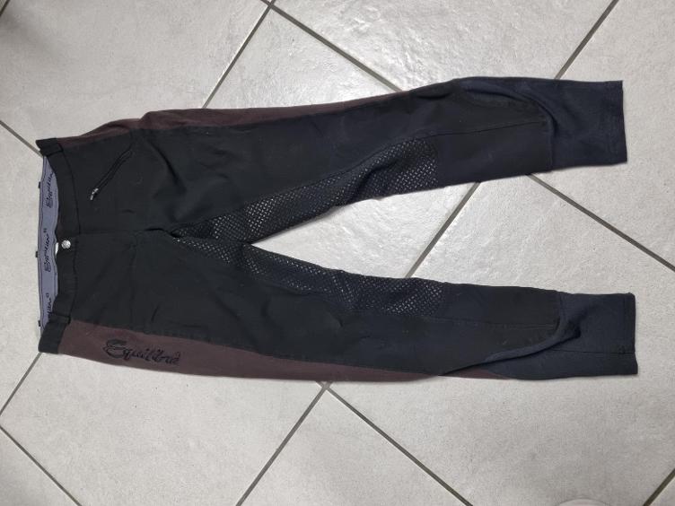 Secondhand-Artikel | Reithose Silikon Vollbesatz Gr. 38 Lang