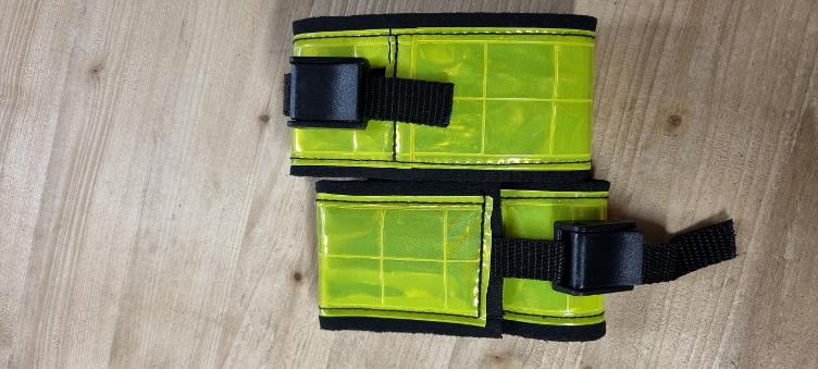 Secondhand-Artikel | Leuchtgamaschen Paar ca. Gr. Full
