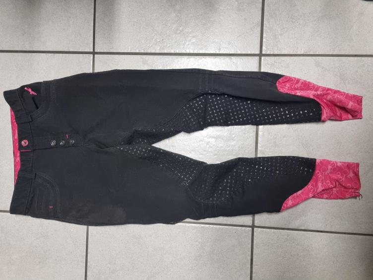 Secondhand-Artikel | Reithose Silikon Vollbesatz Gr. 176
