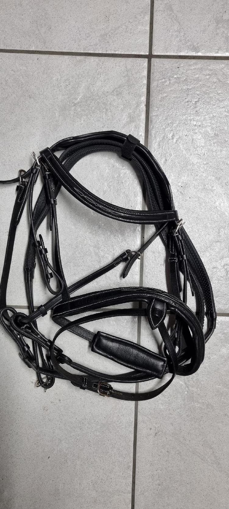 Secondhand-Artikel | Anatomischer Zaum inkl. Gummizügel (Neu)