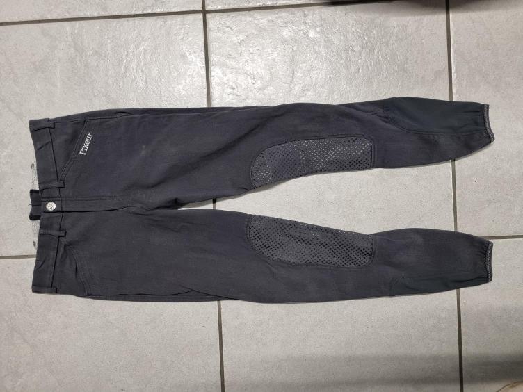 Secondhand-Artikel | Reithose Silikon Kniebesatz Gr. 164