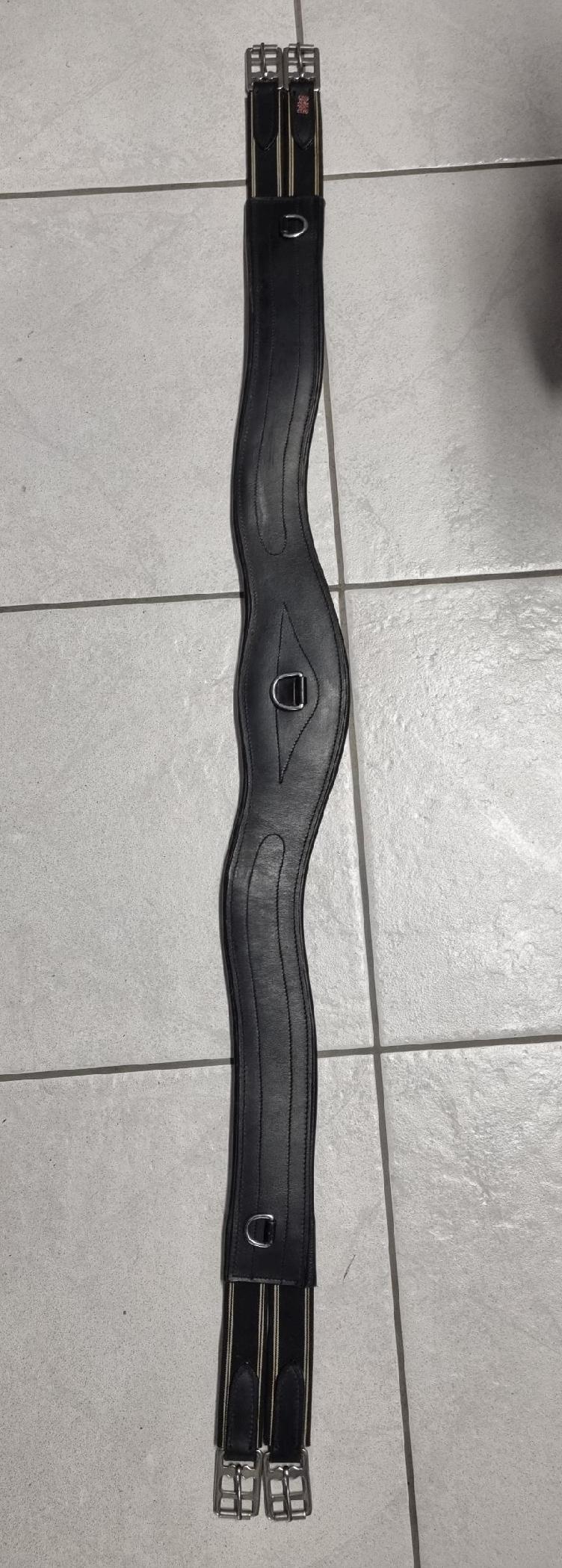 Secondhand-Artikel | Sattelgurt Leder 140cm