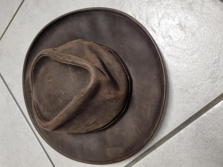 Secondhand-Artikel | Lederhut Gr. 57 (klein)