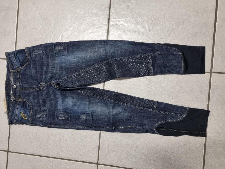 Secondhand-Artikel | Reithose Silikon Vollbesatz Gr. 34