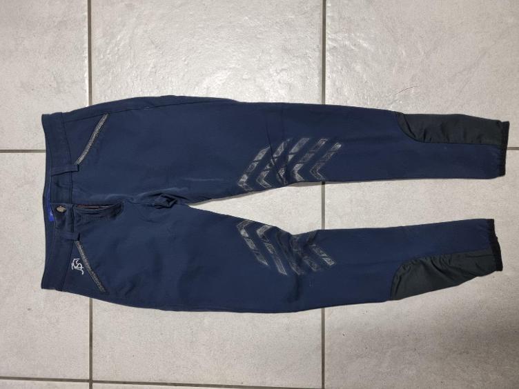 Secondhand-Artikel | Reithose Silikon Kniebesatz Gr. 34
