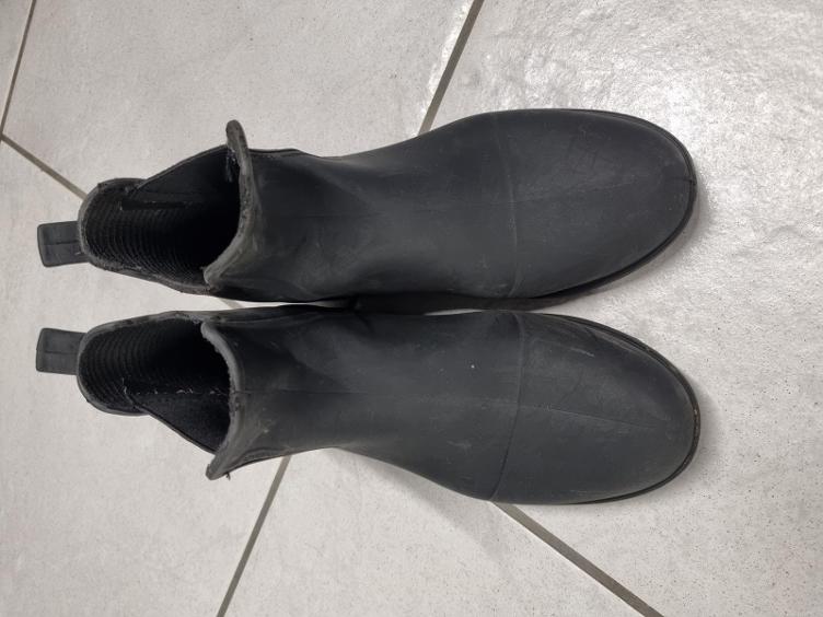 Secondhand-Artikel | Gummi-Stiefelette Gr. 36