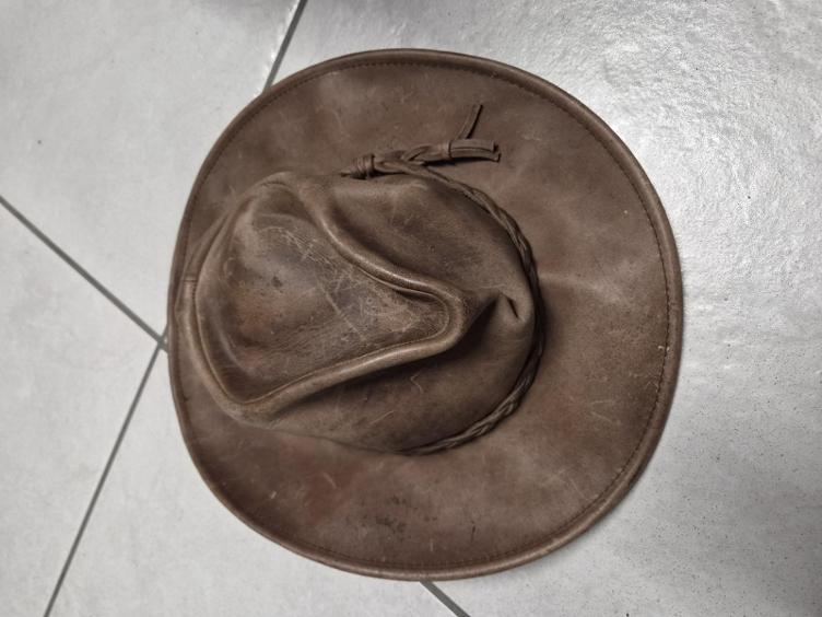 Secondhand-Artikel | Lederhut Gr. 55