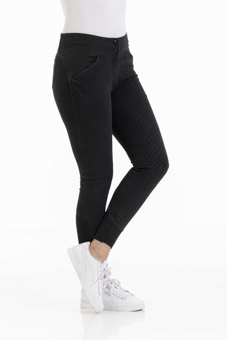 Neuware | Jeans-Reithose Silikon Vollbesatz div. Grössen
