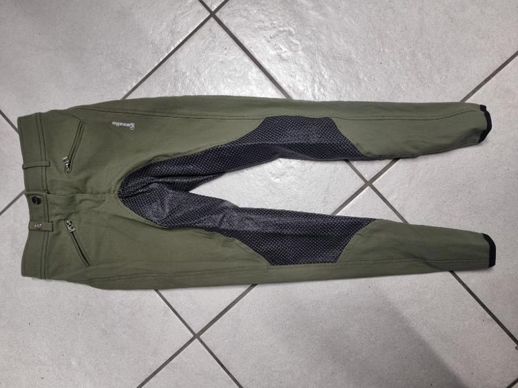 Secondhand-Artikel | Reithose Silikon Vollbesatz Gr. 36