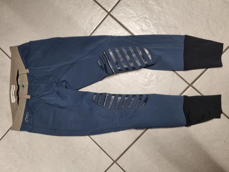 Secondhand-Artikel | Reithose Silikon Kniebesatz Gr. 36