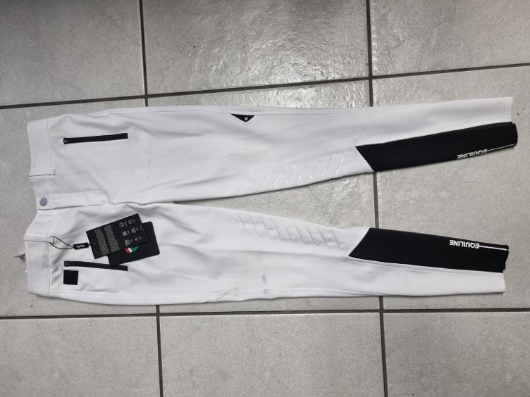 Neuware | Reithose Herren Silikon Kniebesatz Gr. 46