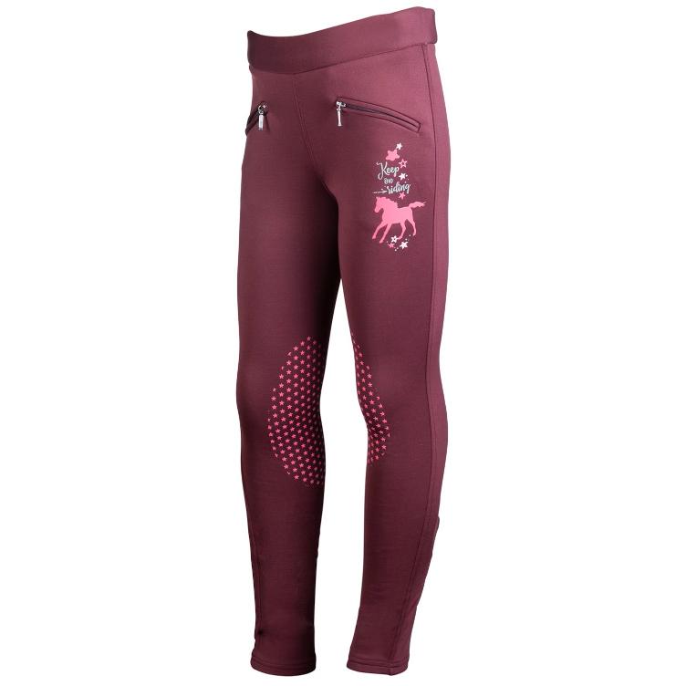 Neuware | Winter-Reithose Silikon Kniebesatz Gr. 122/128