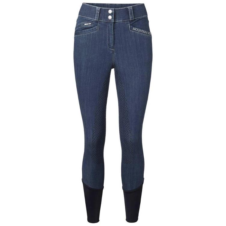 Neuware | Reithose `Denim` Silikon Vollbesatz Gr. 40