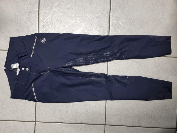 Secondhand-Artikel | Winter-Reithose Silikon Vollbesatz Gr. 40