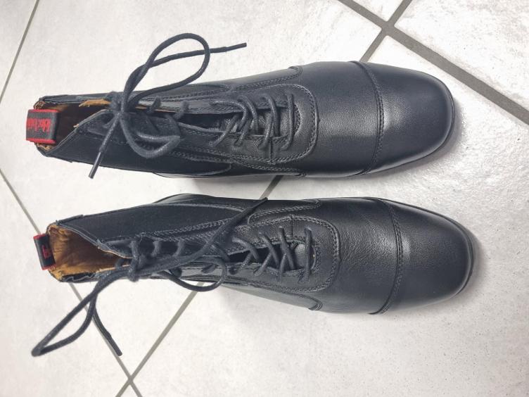 Secondhand-Artikel | Stiefelette Leder Gr. 36