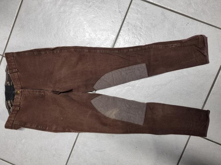 Secondhand-Artikel | Reithose Kniebesatz Gr. 34-36