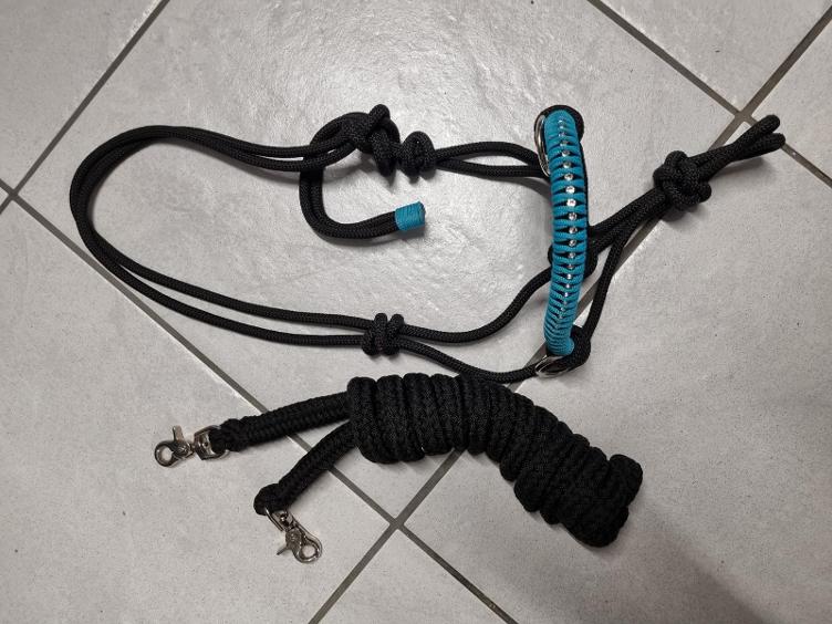 Secondhand-Artikel | Knotenhalfter Set Gr. WB (Neu)