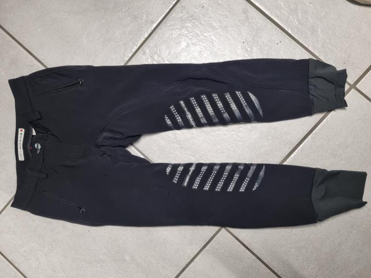Secondhand-Artikel | Reithose Silikon Kniebesatz Gr. 36