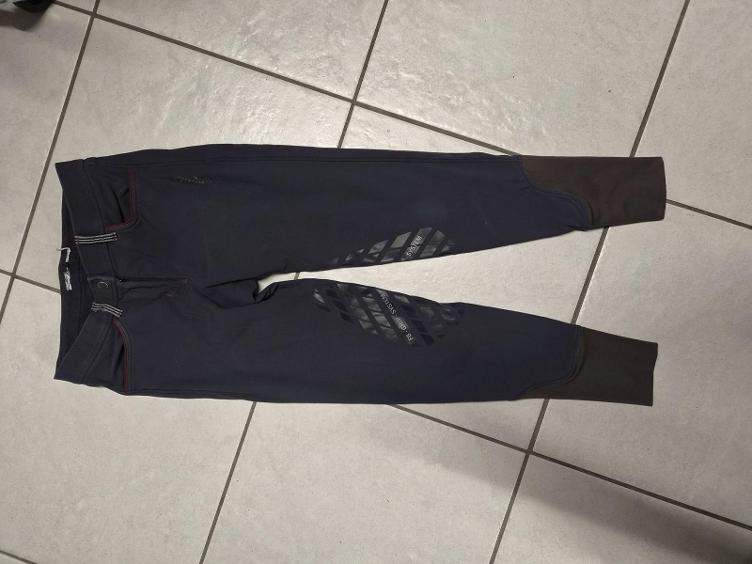 Secondhand-Artikel | Reithose Silikon Kniebesatz Gr. 38