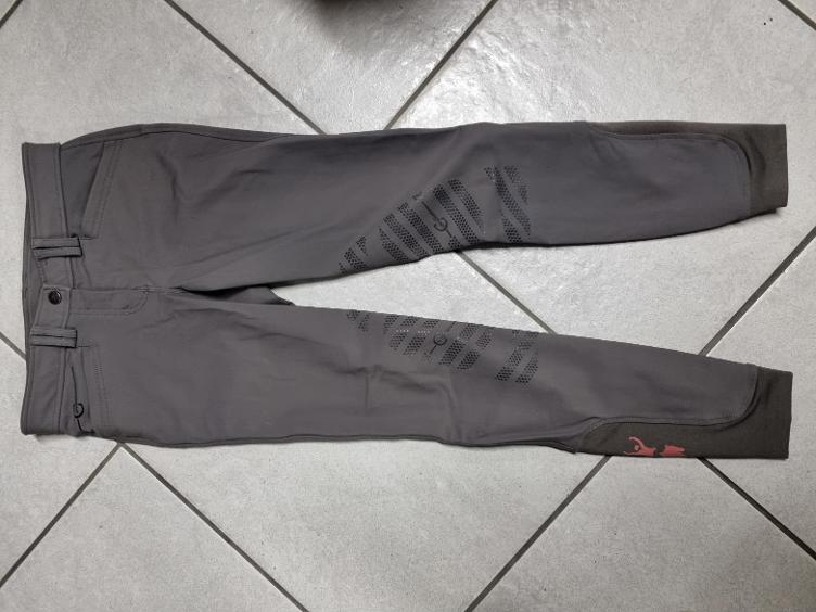Secondhand-Artikel | Reithose Silikon Kniebesatz Gr. 36
