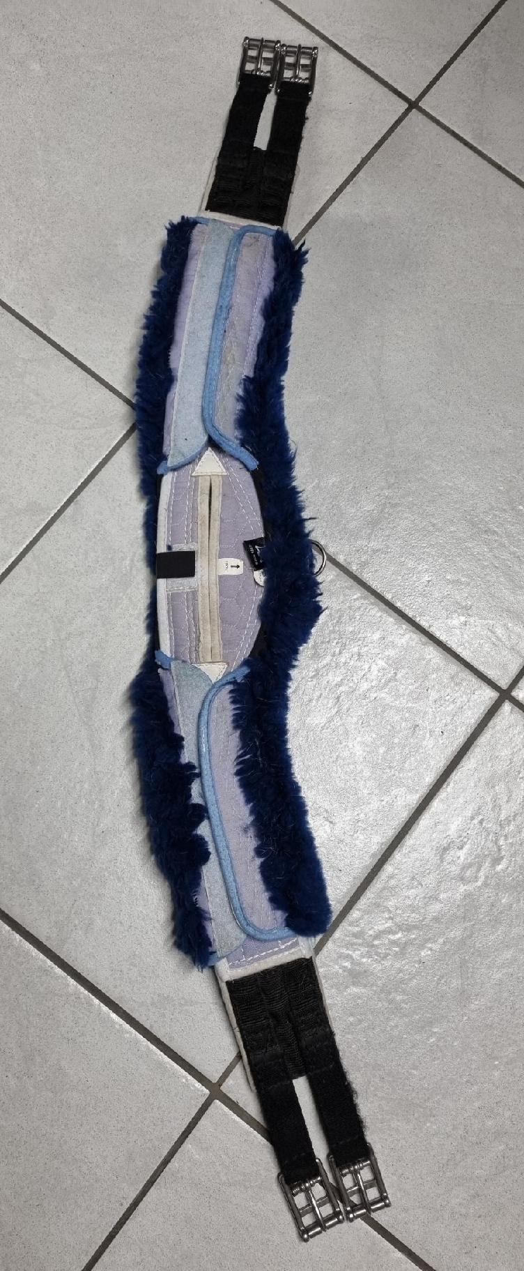 Secondhand-Artikel | Sattelgurt Lammfell 120cm