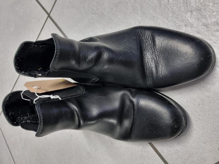 Secondhand-Artikel | Leder-Stiefelette Gr. 38