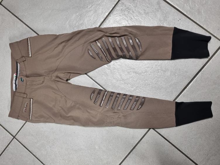 Secondhand-Artikel | Reithose Silikon Kniebesatz Gr. 36