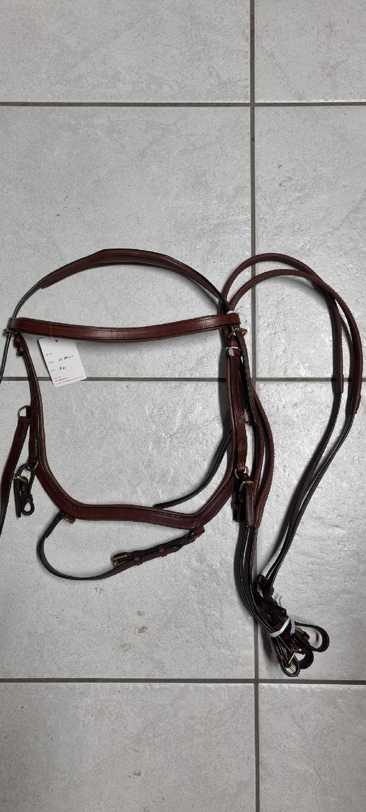 Secondhand-Artikel | Anatomischer Zaum inkl. Gummizügel (Neu)