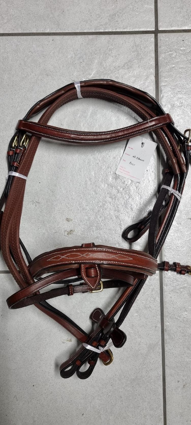 Secondhand-Artikel | Anatomischer Zaum inkl. Gummizügel (Neu)