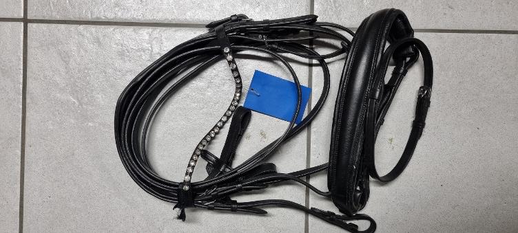 Secondhand-Artikel | Anatomischer Zaum inkl. Lederzügel (Neu)