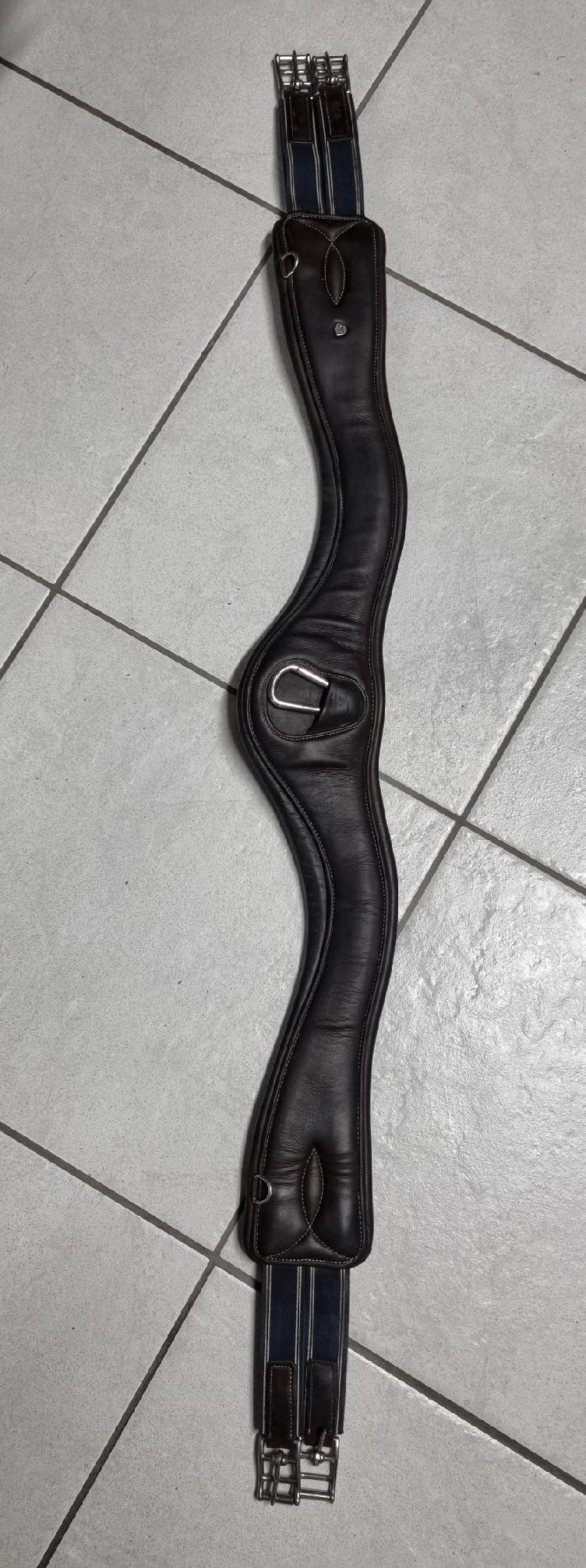 Secondhand-Artikel | Sattelgurt anatomisch Leder 135cm