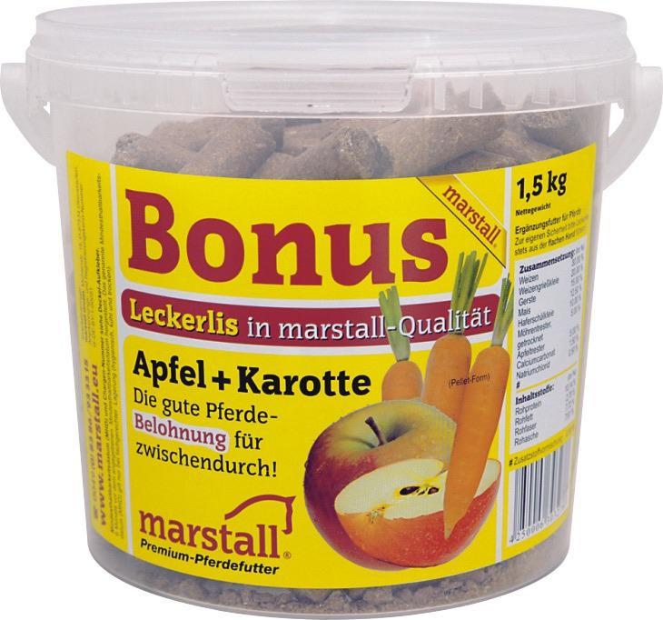Leckerli Bonus Apfel-Karotte 1.5kg - auf Vorbestellung