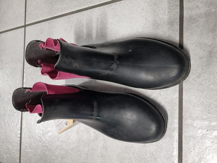 Secondhand-Artikel | Gummi-Stiefelette Gr. 35