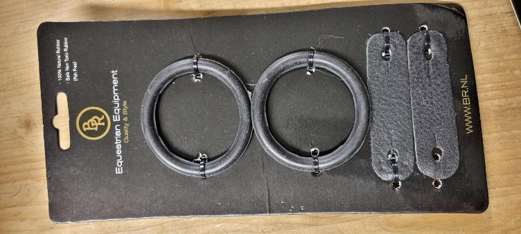 Neuware | Ersatzgummi + Leder für Sicherheitssteigbügel