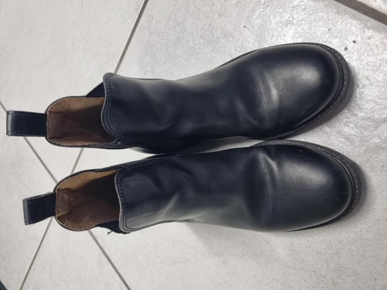 Secondhand-Artikel | Stiefelette Leder Gr. 36