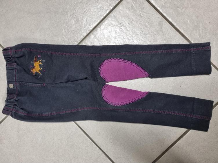 Secondhand-Artikel | Reithose Kniebesatz Gr. 116/5-6 J.