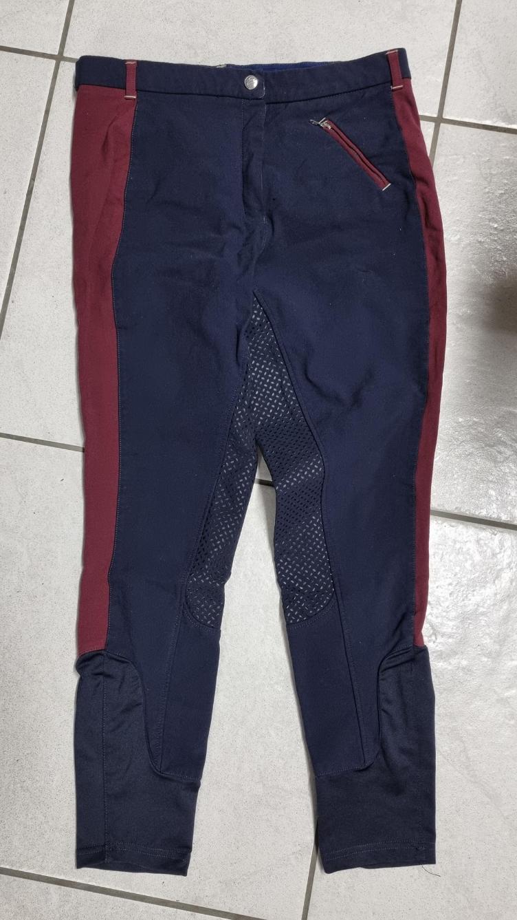Secondhand-Artikel | Winterreithose Softshell Silikon Vollbesatz Gr. 38