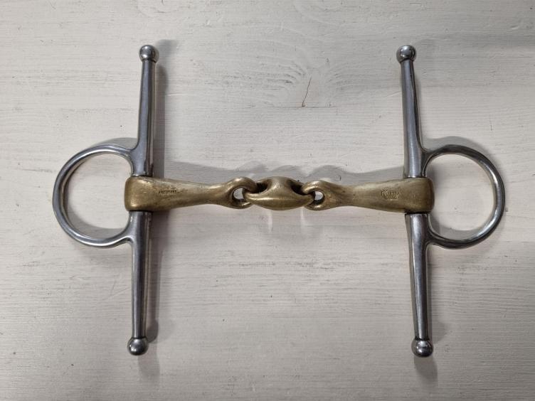 Secondhand-Artikel | Schenkeltrense doppelt gebr. 13.5cm