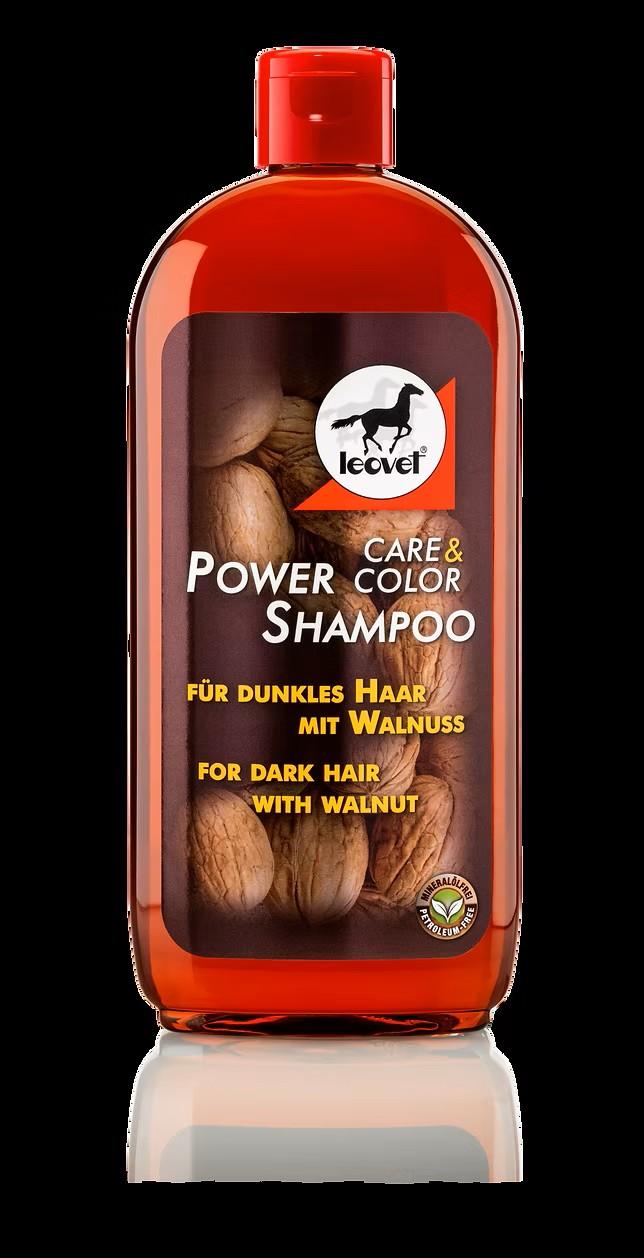 Leovet Power Shampoo dunkles Haar 500ml