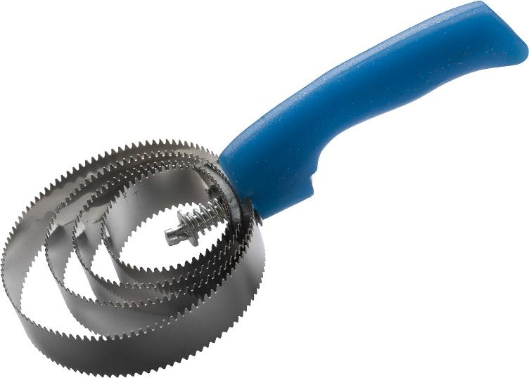 Neuware | Runder Striegel mit Griff