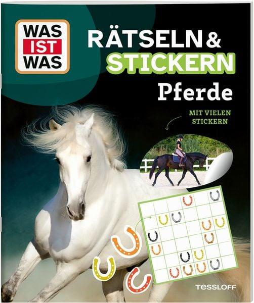 Rätseln & Stickern Pferde