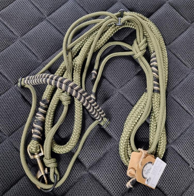 Handarbeit | Knotenloses Halfter Set Gr. Cob